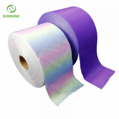 Printed Spunlace Nonwoven Fabric pp nonwoven for face towel mask/ nonwoven soft elastic mask/face mask towel